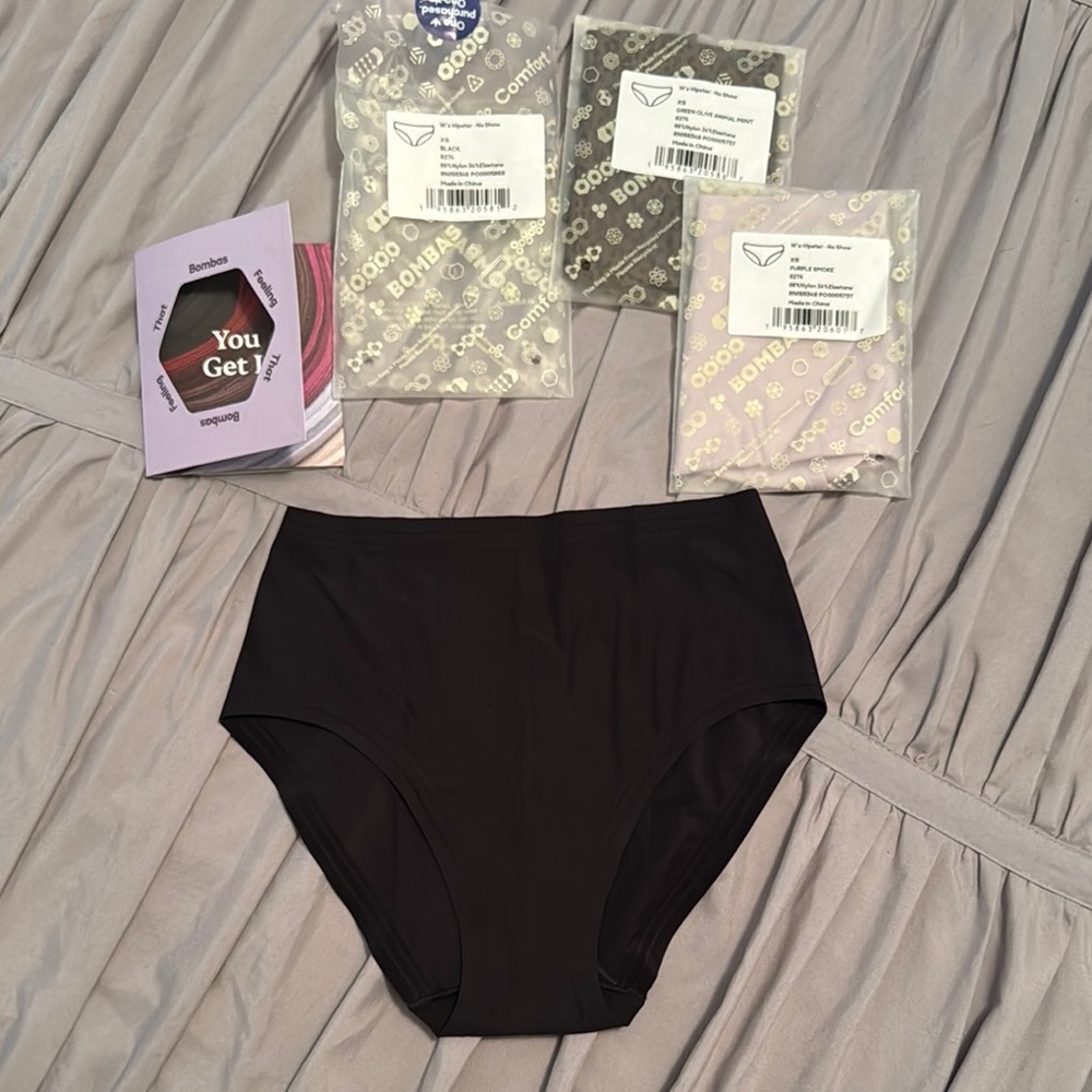 Bombas Women’s Hipster - No Show Panties